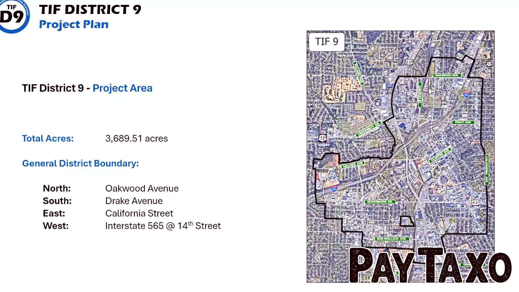 City of Huntsville approves creation of tax increment financing district